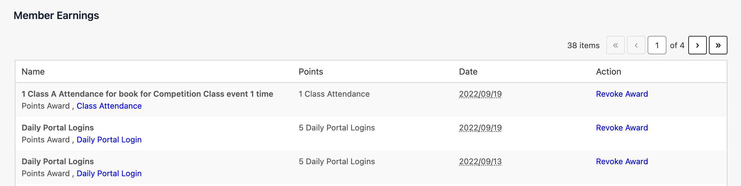Support Docs - Manage Points - Step 5