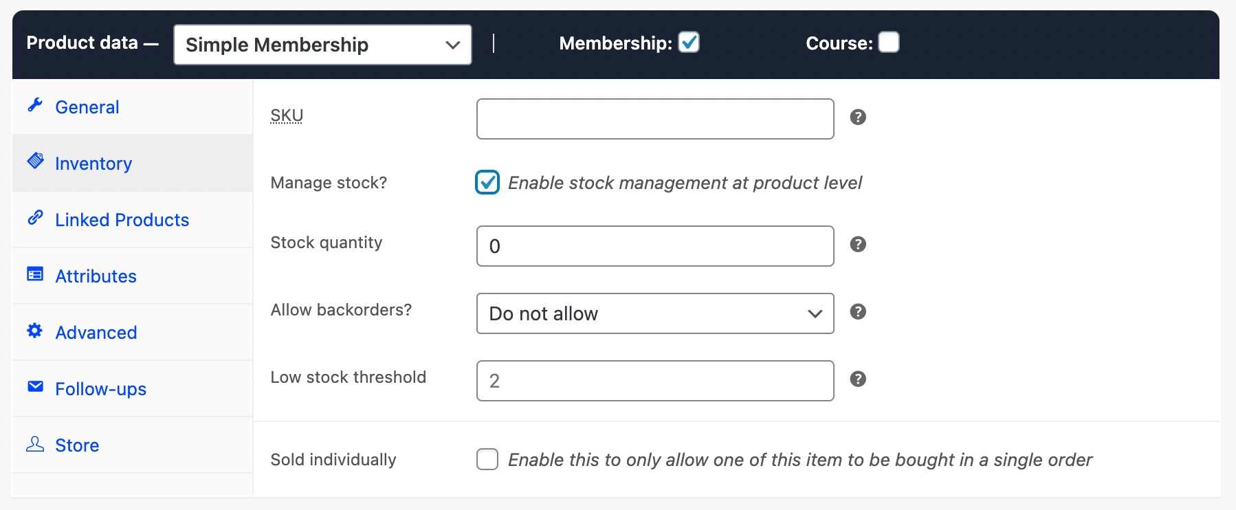 Support Docs - Create member plans - Step 1